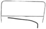 parabrezza buggy completo (telaio,vetro , e guarnizione) larghezza 106 / 106,5 cm