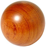 pomello a sfera in legno per leva cambio FLAT 4 ELIMINATOR