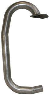 tubo di scarico anteriore senza flangia 1.6 TD 84-89