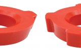 set di 2 silentbloc dentellati in uretano 2 pollici