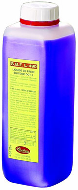 liquido freni al silicone DOT5 RESTOM (1 litro)